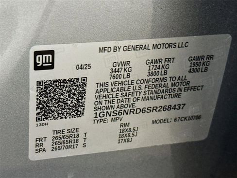 Used 2025 Chevrolet Tahoe LT AWD/4WD image 30
