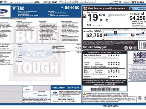 Used 2025 Ford F150 XLT w/ Equipment Group 301A Standard AWD/4WD image 6