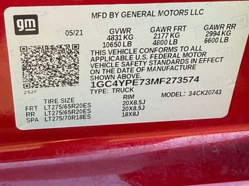 Used 2021 Chevrolet Silverado 2500 LTZ w/ LTZ Plus Package image 32