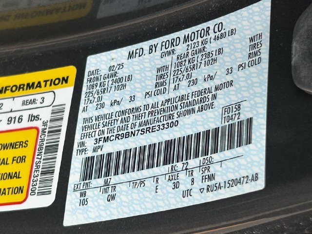 Used 2025 Ford Bronco Sport Big Bend AWD/4WD image 33