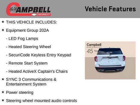 Used 2023 Ford Explorer XLT w/ Equipment Group 202A RWD image 5