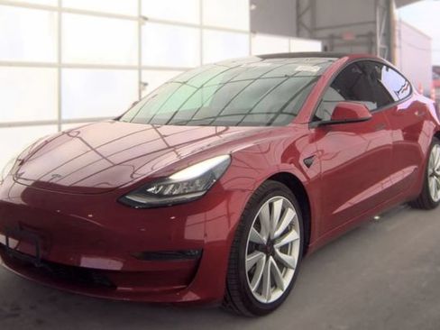 Used 2019 Tesla Model 3 Long Range AWD/4WD image 1