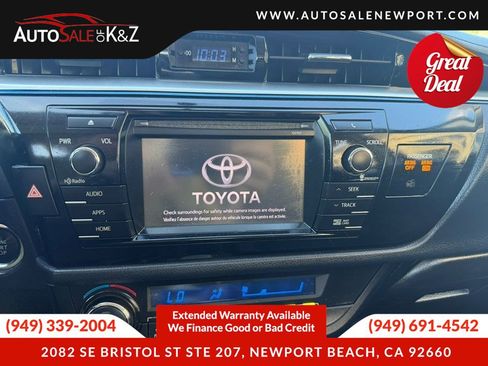 Used 2015 Toyota Corolla S w/ Driver Convenience Package FWD image 32