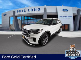 Certified 2025 Ford Explorer Platinum w/ Ultimate Package AWD/4WD 360° Tour