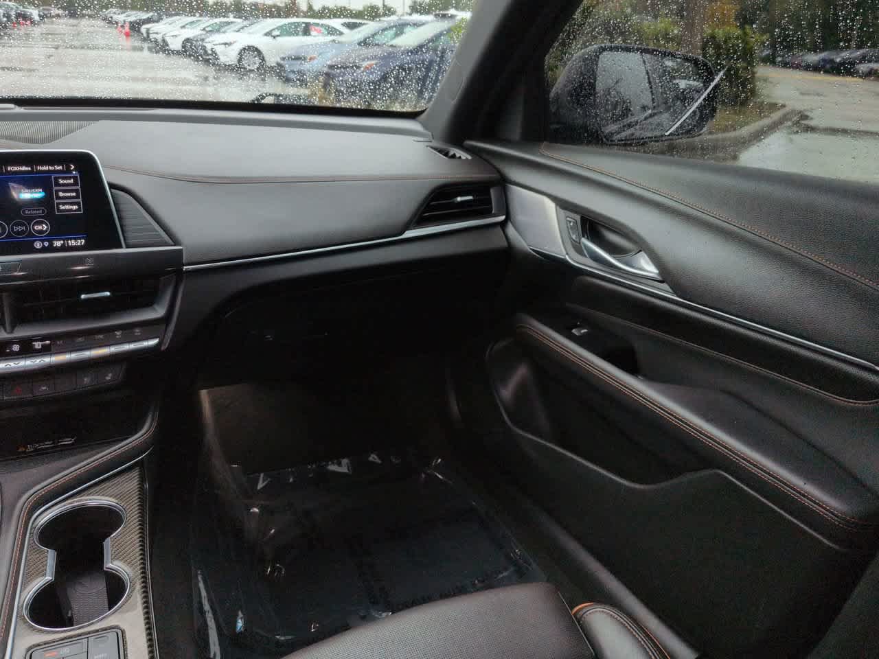 Used 2021 Cadillac CT4 V w/ Technology Package RWD image 16