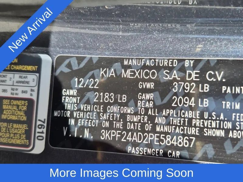 Used 2023 Kia Forte LXS FWD image 10