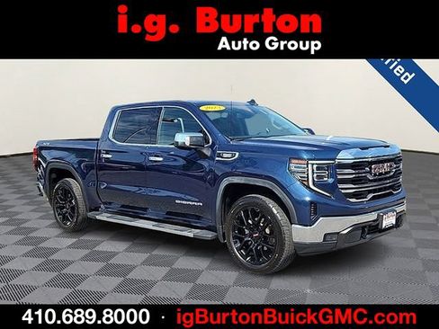 Certified 2023 GMC Sierra 1500 SLT w/ SLT Premium Package AWD/4WD image 1