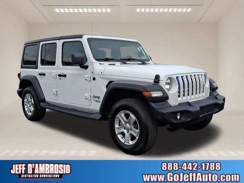 Used 2018 Jeep Wrangler Unlimited Sport S AWD/4WD image 1