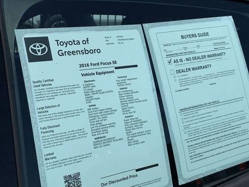 Used 2016 Ford Focus SE FWD image 34