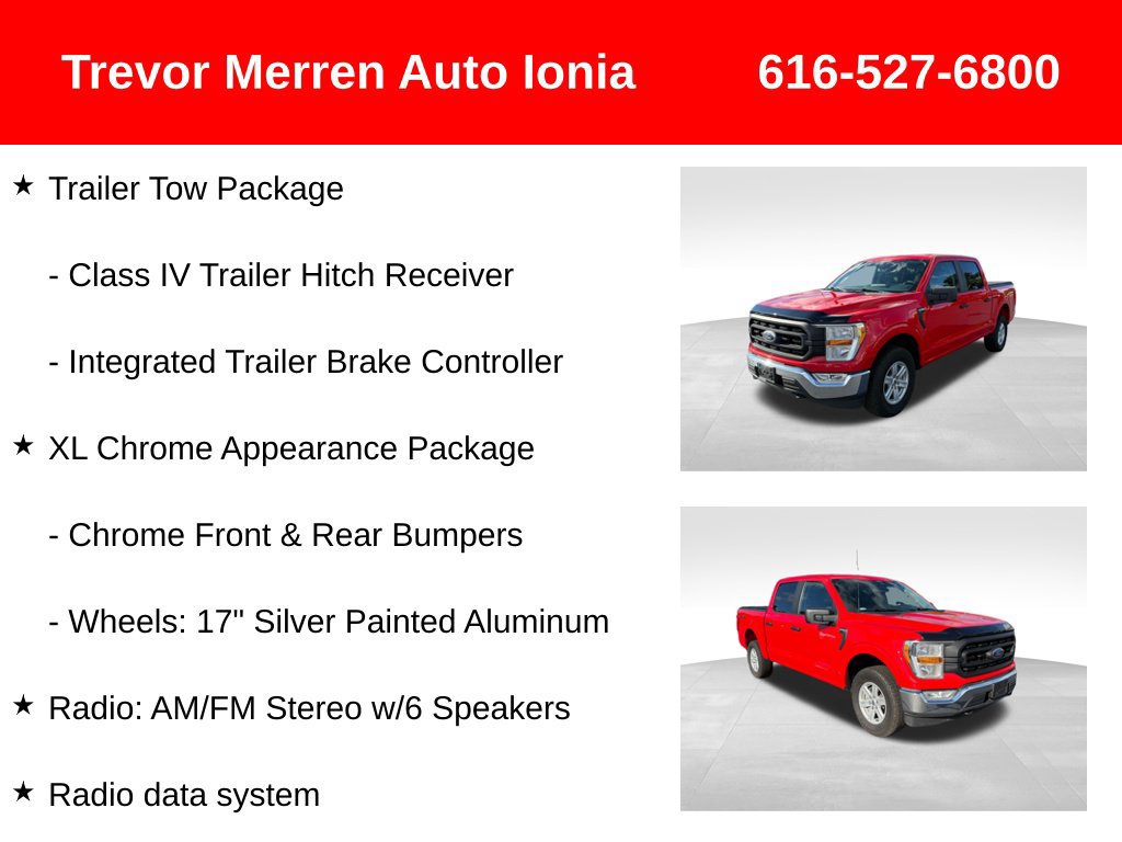 Used 2022 Ford F150 XL w/ Trailer Tow Package AWD/4WD image 20
