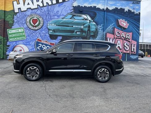 Used 2022 Hyundai Santa Fe Blue AWD/4WD image 2