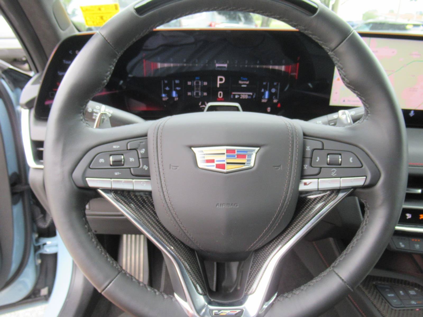 Certified 2025 Cadillac CT5 V w/ Technology Package RWD image 25