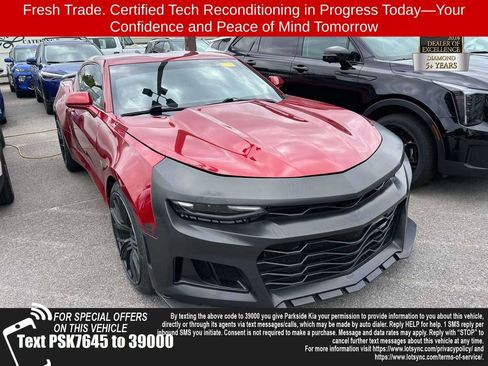 Used 2019 Chevrolet Camaro LT w/ Technology Package RWD image 1
