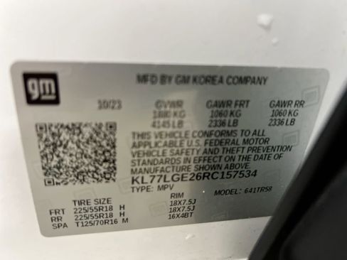 Used 2024 Chevrolet Trax RS w/ Driver Confidence Package FWD image 27