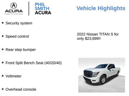 Used 2022 Nissan Titan S image 10