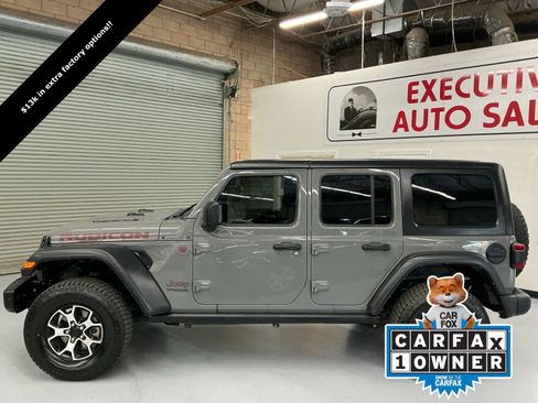 Used 2021 Jeep Wrangler Unlimited Rubicon w/ Steel Bumper Group AWD/4WD image 8