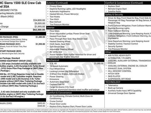 Used 2024 GMC Sierra 1500 SLE w/ Preferred Package AWD/4WD image 7