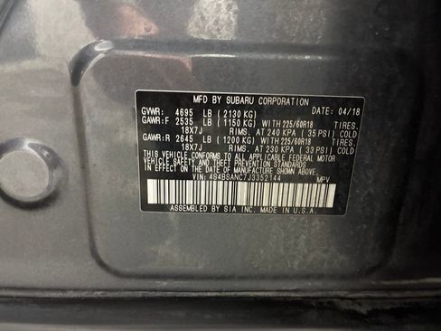 Used 2018 Subaru Outback 2.5i Limited image 22