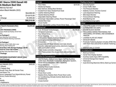 Used 2020 GMC Sierra 2500 Denali w/ Denali Ultimate Package image 2