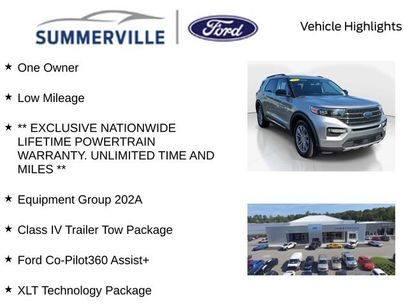 Certified 2023 Ford Explorer XLT w/ Equipment Group 202A