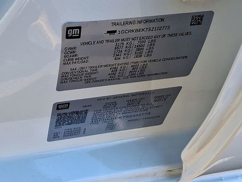 Certified 2025 Chevrolet Silverado 1500 Custom w/ Turbomax Blackout Package image 27