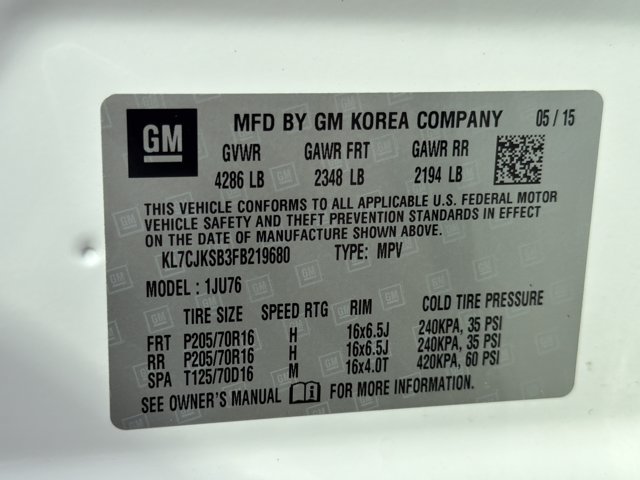 Used 2015 Chevrolet Trax LS FWD image 26