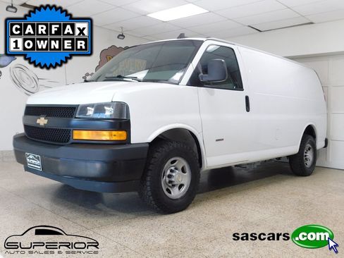 Used 2021 Chevrolet Express 2500 w/ Driver Convenience Package RWD image 1