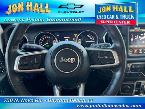 Used 2021 Jeep Wrangler Unlimited Rubicon 4xe w/ Cold Weather Group image 24