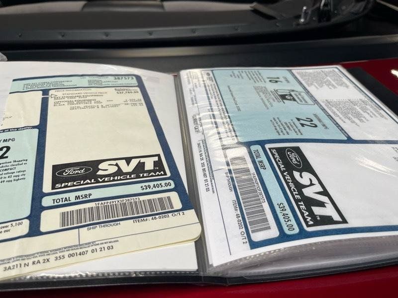 Used 2003 Ford Mustang Cobra RWD image 65