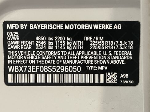 Used 2025 BMW X1 xDrive28i w/ Technology Package image 25