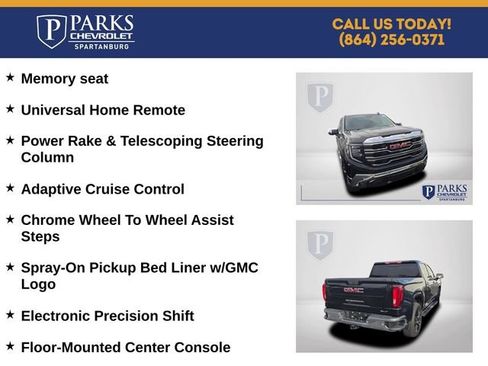 Certified 2023 GMC Sierra 1500 SLT w/ SLT Premium Plus Package AWD/4WD image 6