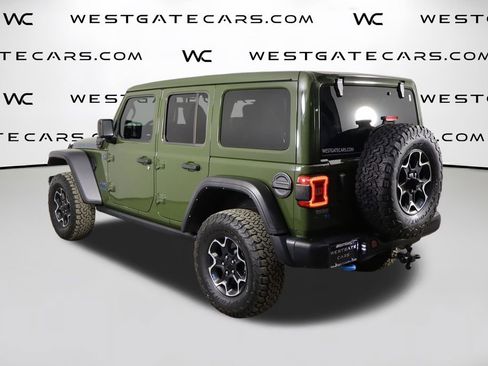 Used 2023 Jeep Wrangler Unlimited Rubicon 4xe w/ Steel Bumper Group AWD/4WD image 48