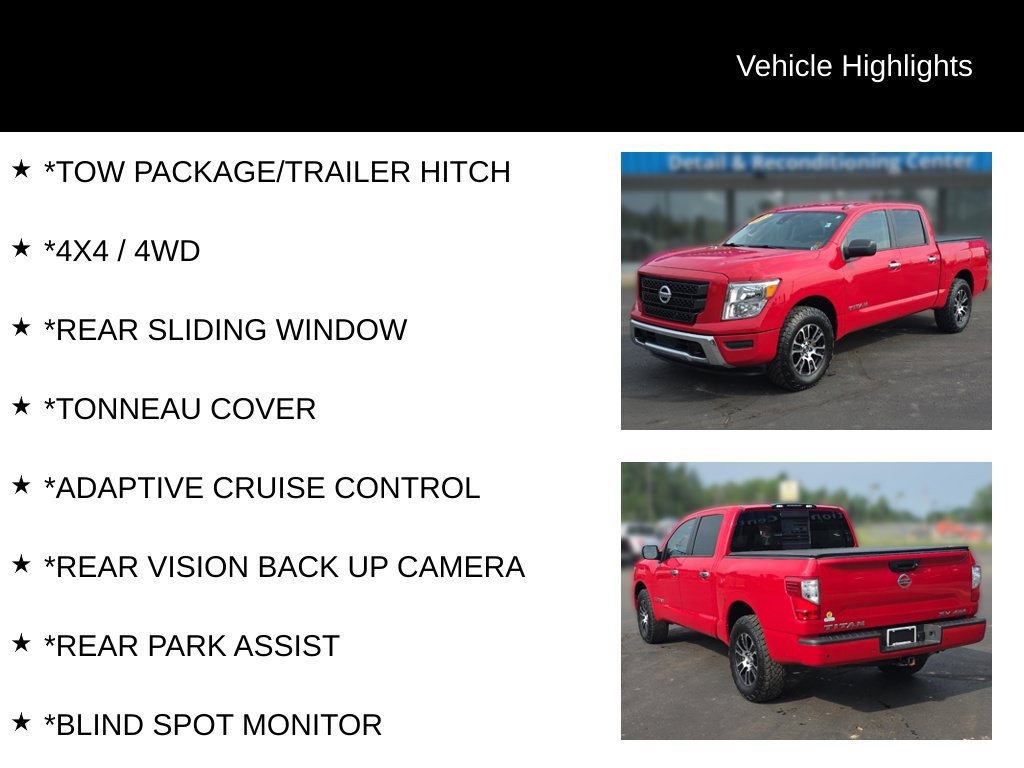 Used 2021 Nissan Titan SV AWD/4WD image 5