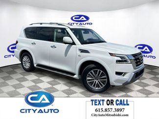 Used 2022 Nissan Armada SL w/ Captain's Chairs Package RWD video 1