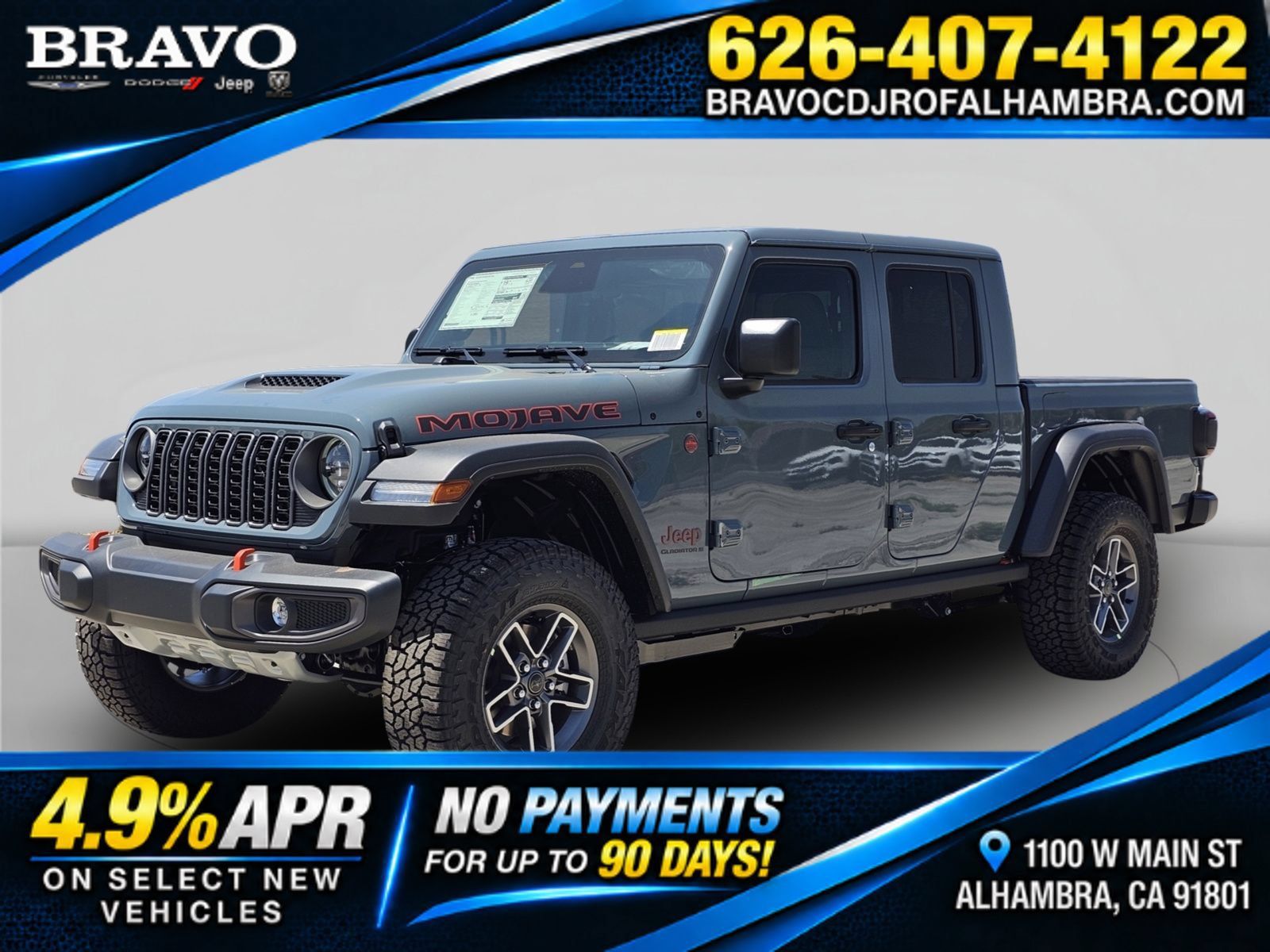 New 2026 Jeep Gladiator Mojave AWD/4WD image 1