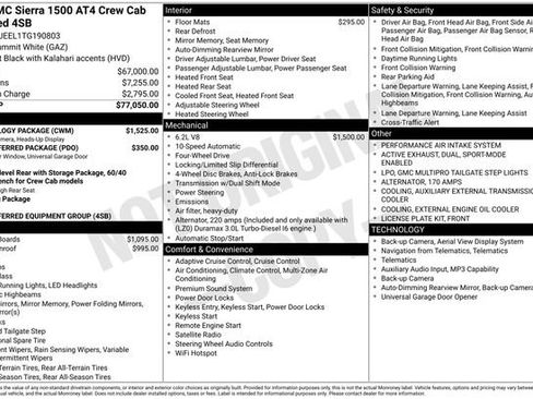 New 2026 GMC Sierra 1500 AT4 w/ Technology Package AWD/4WD image 9