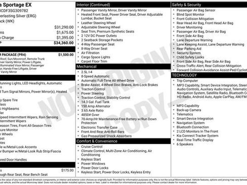 Used 2025 Kia Sportage EX w/ Premium Package AWD/4WD image 31