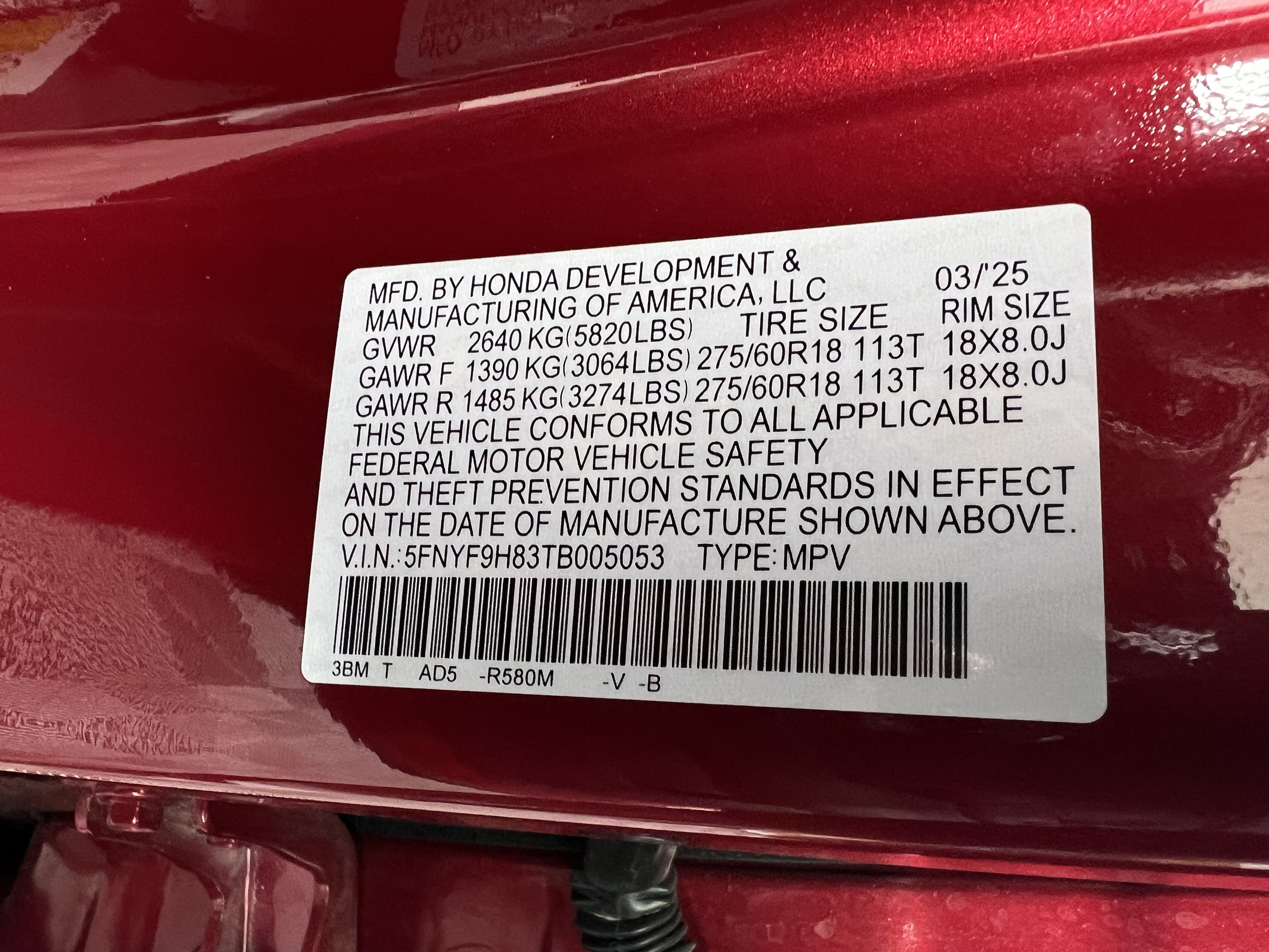 Used 2026 Honda Passport TrailSport Elite image 33
