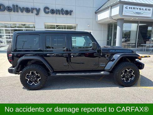 Used 2021 Jeep Wrangler Unlimited Rubicon 4xe w/ Steel Bumper Group AWD/4WD image 4