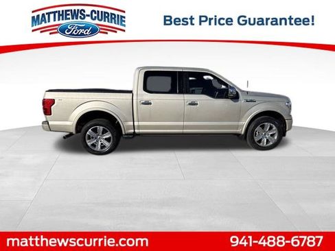 Certified 2018 Ford F150 Platinum w/ Equipment Group 701A Luxury image 3
