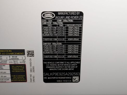 New 2025 Land Rover Range Rover SE image 19