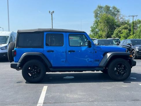 Used 2022 Jeep Wrangler Unlimited Sport w/ Uconnect 4C Nav & Sound Group AWD/4WD image 50