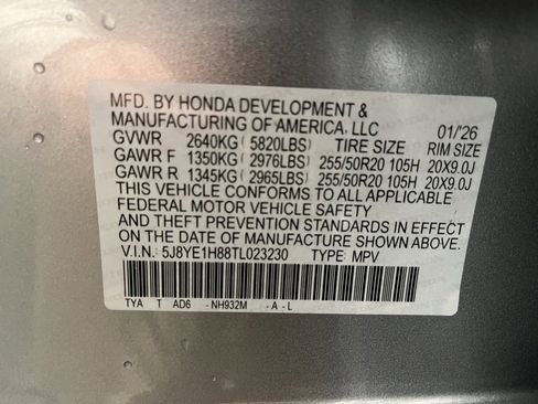 New 2026 Acura MDX w/ Advance Package image 24
