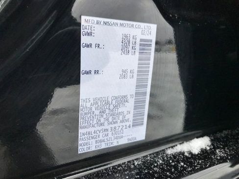 Used 2024 Nissan Altima 2.5 SR FWD image 23
