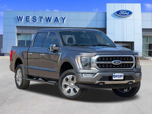 Used 2021 Ford F150 Platinum w/ Equipment Group 701A High image 1