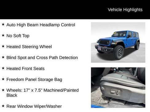 Used 2026 Jeep Wrangler Unlimited Rubicon w/ Safety Group AWD/4WD image 16