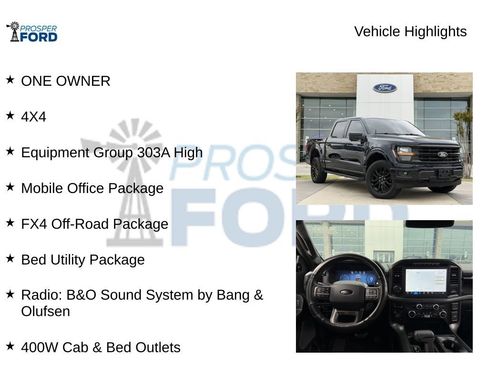 Used 2024 Ford F150 XLT w/ Equipment Group 303A High AWD/4WD image 5