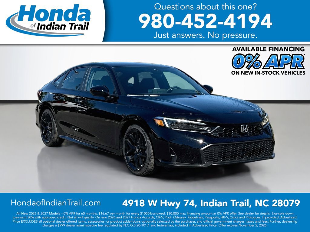 New 2026 Honda Civic Sport 360° Tour