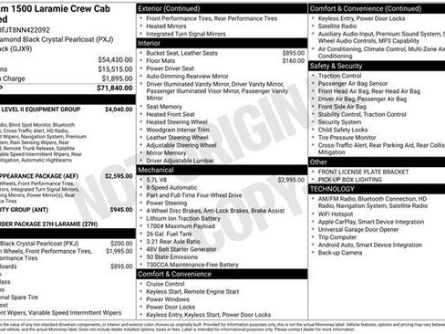 Used 2022 RAM 1500 Laramie AWD/4WD image 6