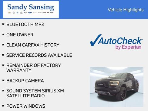 Used 2020 RAM 1500 Rebel w/ Rebel Level 1 Equipment Group AWD/4WD image 3